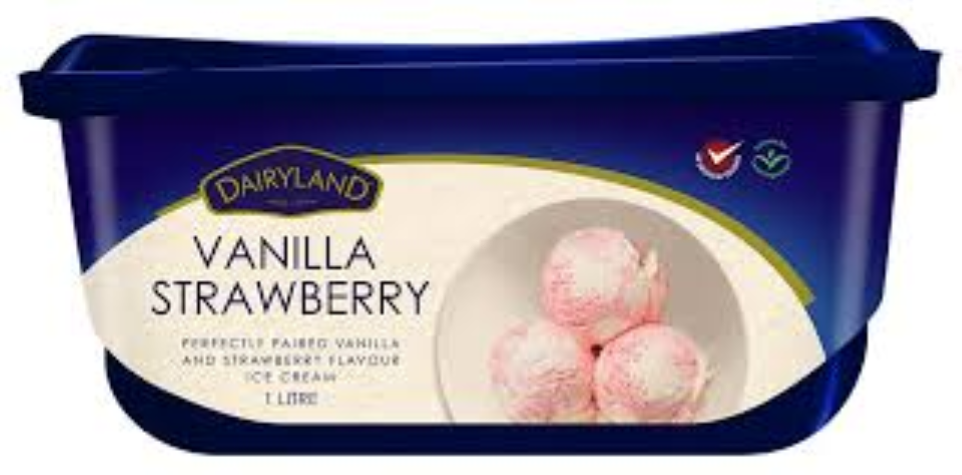 D/LAND VANILLA/STRAWBERRY 1LT